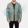 Men Leather Blazer