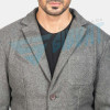 Men Leather Blazer